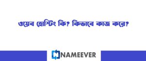 ওয়েব হোস্টিং: কীভাবে কাজ করে এবং বিভিন্ন প্রকারের বিস্তারিত - NameEver